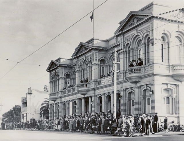Northcote Town Hall, built 1887-1891 on High Street, Melbourne